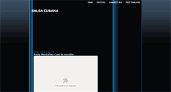 Desktop Screenshot of full-salsa-cubana.blogspot.com