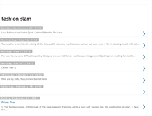 Tablet Screenshot of fashionslam.blogspot.com