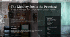 Desktop Screenshot of monkeystealspeach.blogspot.com