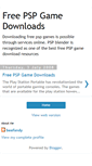 Mobile Screenshot of freepspgamedownloading.blogspot.com