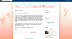 Desktop Screenshot of diaryofaconfusedblackgirl.blogspot.com