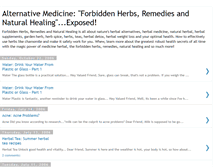 Tablet Screenshot of forbiddenherbsandhealing.blogspot.com