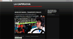 Desktop Screenshot of lacapirucha.blogspot.com