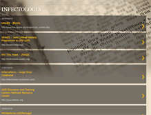 Tablet Screenshot of infectologista.blogspot.com