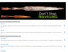 Tablet Screenshot of dontstoptravelling.blogspot.com