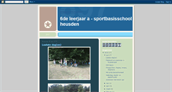 Desktop Screenshot of leerjaar6a.blogspot.com