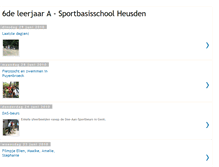 Tablet Screenshot of leerjaar6a.blogspot.com