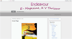 Desktop Screenshot of kvmagazine.blogspot.com