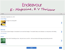 Tablet Screenshot of kvmagazine.blogspot.com