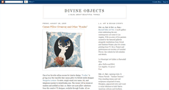 Desktop Screenshot of divineobjects.blogspot.com