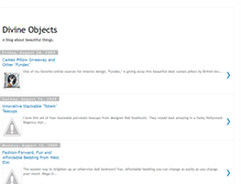 Tablet Screenshot of divineobjects.blogspot.com