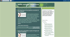 Desktop Screenshot of gestaoambientalcompartilhada.blogspot.com