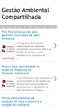 Mobile Screenshot of gestaoambientalcompartilhada.blogspot.com
