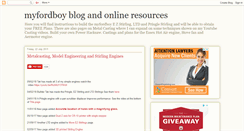 Desktop Screenshot of myfordboy.blogspot.com