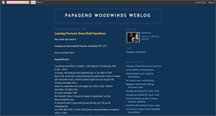 Desktop Screenshot of papagenowoodwinds.blogspot.com