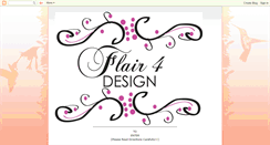 Desktop Screenshot of flair4design.blogspot.com