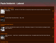 Tablet Screenshot of paulasoldavini.blogspot.com