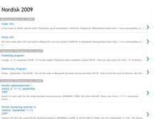 Tablet Screenshot of nordisk2009.blogspot.com