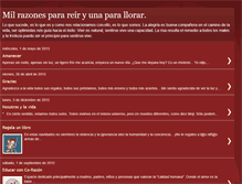 Tablet Screenshot of milrazonesparareiryunaparallorar.blogspot.com