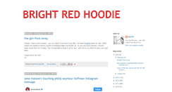 Desktop Screenshot of brightredhoodie.blogspot.com