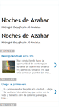 Mobile Screenshot of nochesdeazahar.blogspot.com