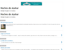 Tablet Screenshot of nochesdeazahar.blogspot.com