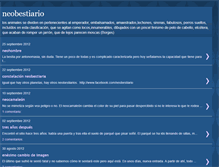 Tablet Screenshot of neobestiario.blogspot.com
