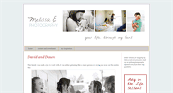 Desktop Screenshot of melissaephotography.blogspot.com