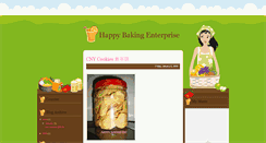 Desktop Screenshot of happybakingent.blogspot.com