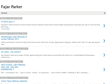Tablet Screenshot of fajarparker-lovers.blogspot.com