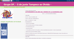 Desktop Screenshot of 5juniotampocoseolvida.blogspot.com