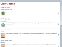 Tablet Screenshot of laceygabbard.blogspot.com