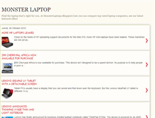 Tablet Screenshot of monsterlaptops.blogspot.com