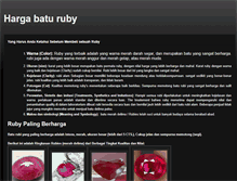 Tablet Screenshot of harga-batu-ruby.blogspot.com