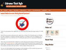 Tablet Screenshot of extremetechinfo.blogspot.com