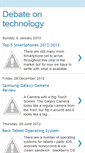 Mobile Screenshot of debateontechnology.blogspot.com