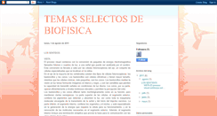 Desktop Screenshot of biofisicaselecta.blogspot.com