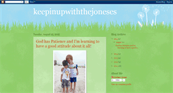 Desktop Screenshot of keepinupwiththejonesesinthearmy.blogspot.com