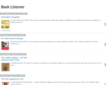 Tablet Screenshot of booklistener.blogspot.com