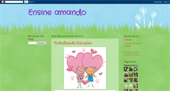 Desktop Screenshot of ensineamando.blogspot.com