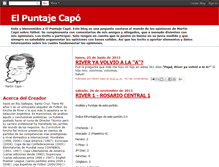 Tablet Screenshot of elpuntajecapo.blogspot.com