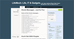 Desktop Screenshot of lifemesh.blogspot.com