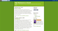 Desktop Screenshot of high-maintenance-in-kuwait.blogspot.com