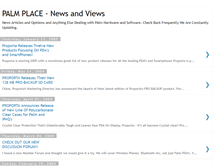 Tablet Screenshot of palmplace.blogspot.com