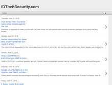 Tablet Screenshot of idtheftsecurity.blogspot.com