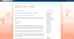 Desktop Screenshot of girlonaride.blogspot.com