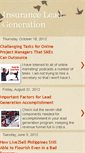 Mobile Screenshot of insurancesalesleadgeneration.blogspot.com