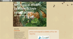 Desktop Screenshot of neotropicalwildlifeart.blogspot.com