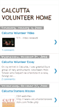 Mobile Screenshot of calcutta-volunteer.blogspot.com