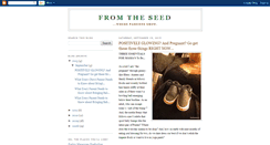 Desktop Screenshot of fromtheseed.blogspot.com